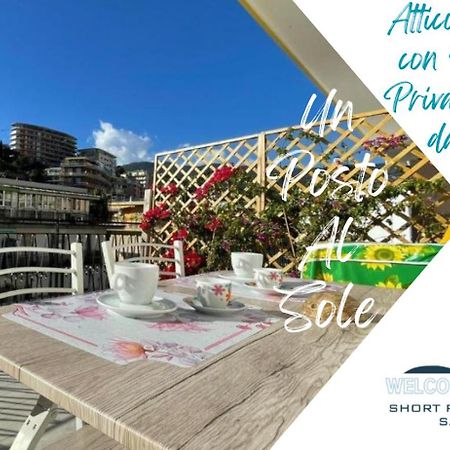 Wh - Un Posto Al Sole - Attico Monolocale Con Parcheggio Gratuito - 5 Minuti Dal Centro - Wifi Διαμέρισμα Σαν Ρέμο Εξωτερικό φωτογραφία